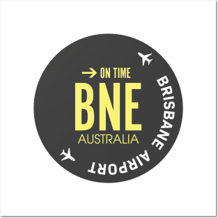 Brisbane Airport destination Posters and Art